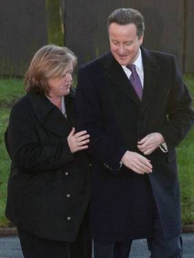 Louise Casey pictured with David Cameron in 2013